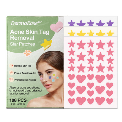 [Official Store] DermaEase™ Acne Skin Tag Removal Star Patches