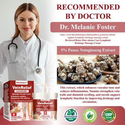 EdemaCare™ VeinRelief Lymphatic Massage Therapy Cream 2