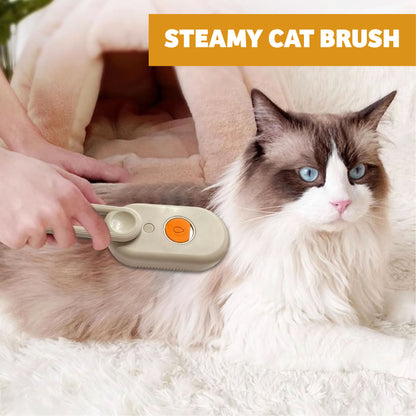 FurryGroom™ Cold Dry Steamy Pet Cleaning Brush