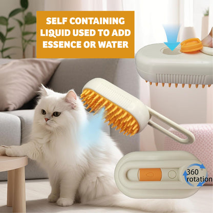 FurryGroom™ Cold Dry Steamy Pet Cleaning Brush