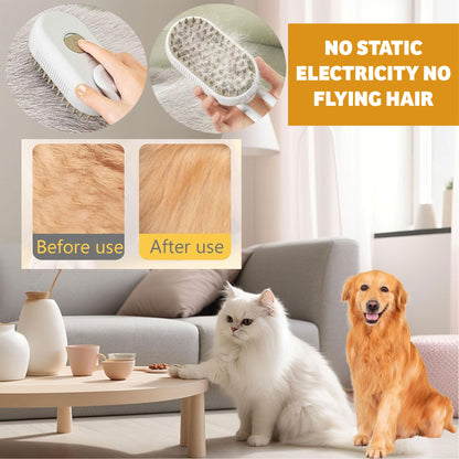 FurryGroom™ Cold Dry Steamy Pet Cleaning Brush