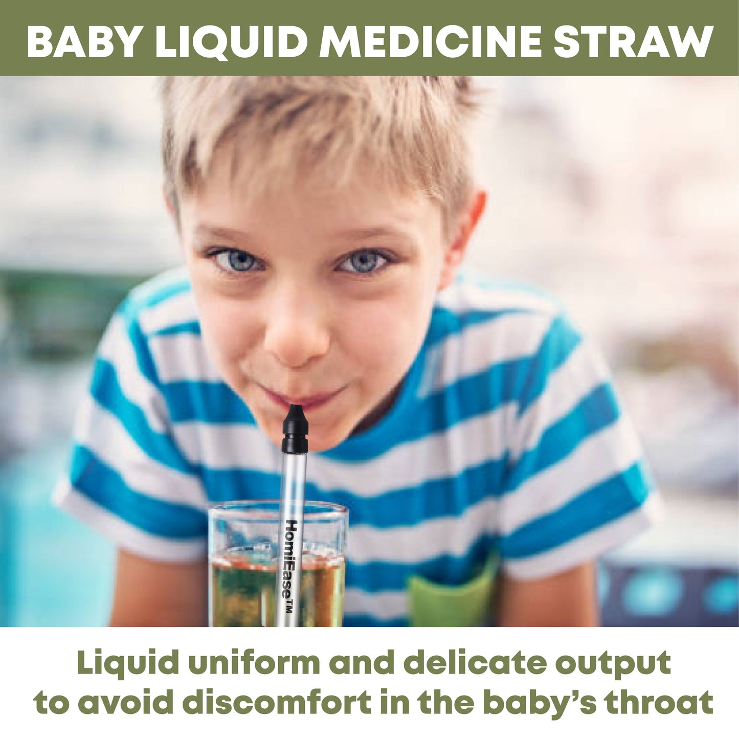 HomiEase™ Baby Liquid Medicine Straw