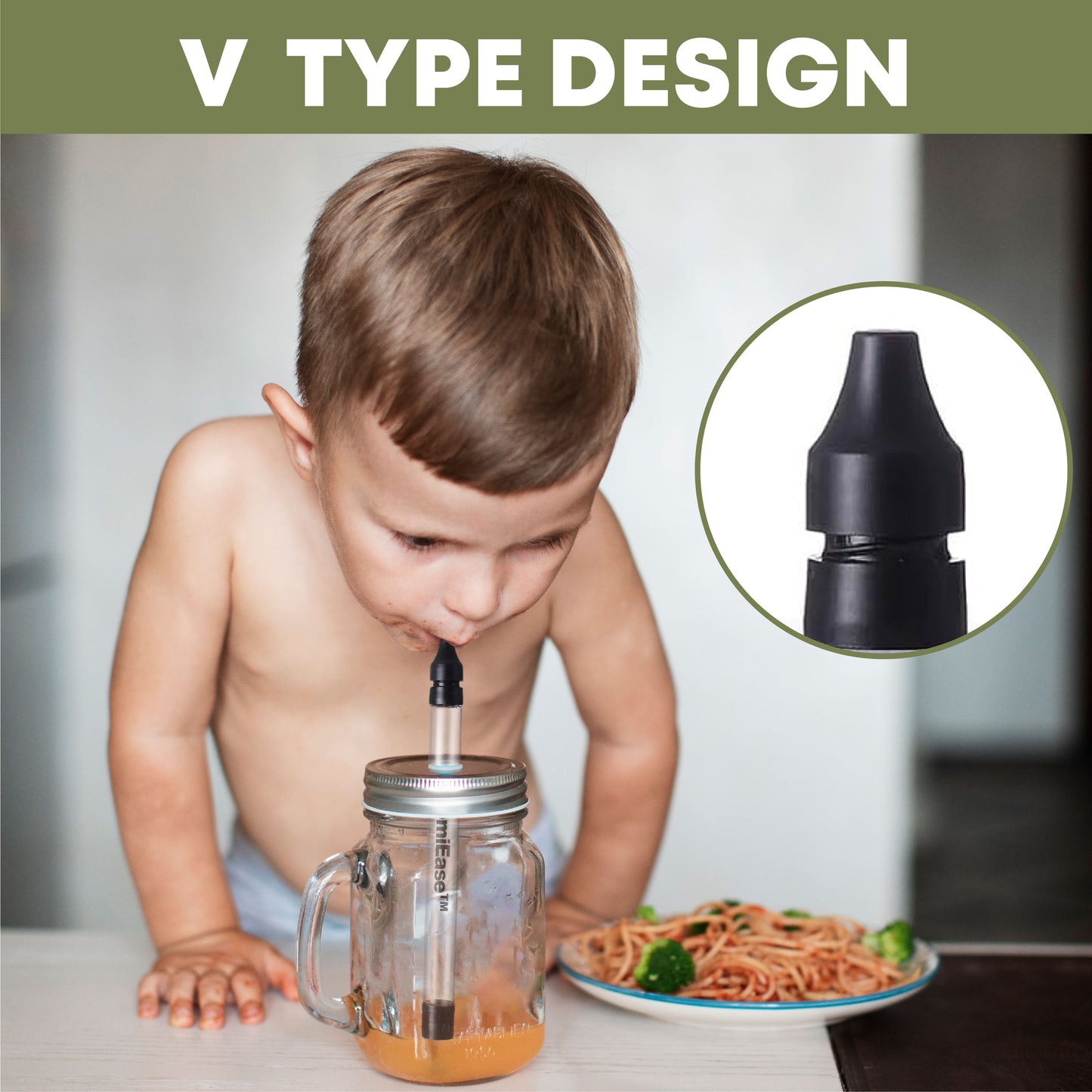 HomiEase™ Baby Liquid Medicine Straw