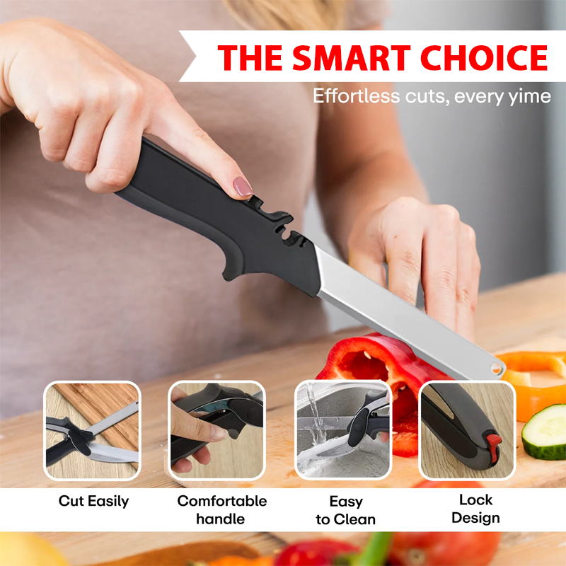 2025🔪 KitchenHarbor™ 2-in-1 Slice and Shear Kitchen Scissors