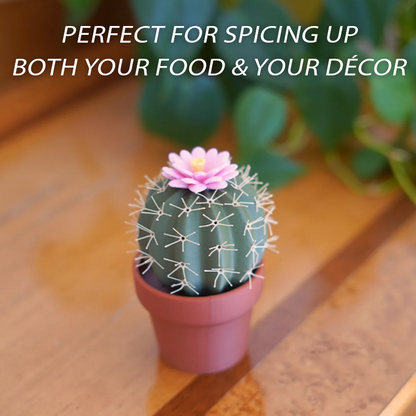 KitchenHarbor™ Cactus Duo Seasoning Shaker
