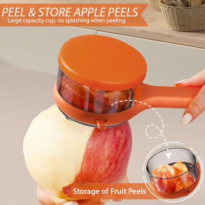 2025🥕 KitchenHarbor™ Tidy Peel Stainless Storage Peeler
