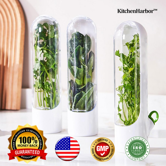 KitchenHarbor™ VeggieSaver Capsule Container