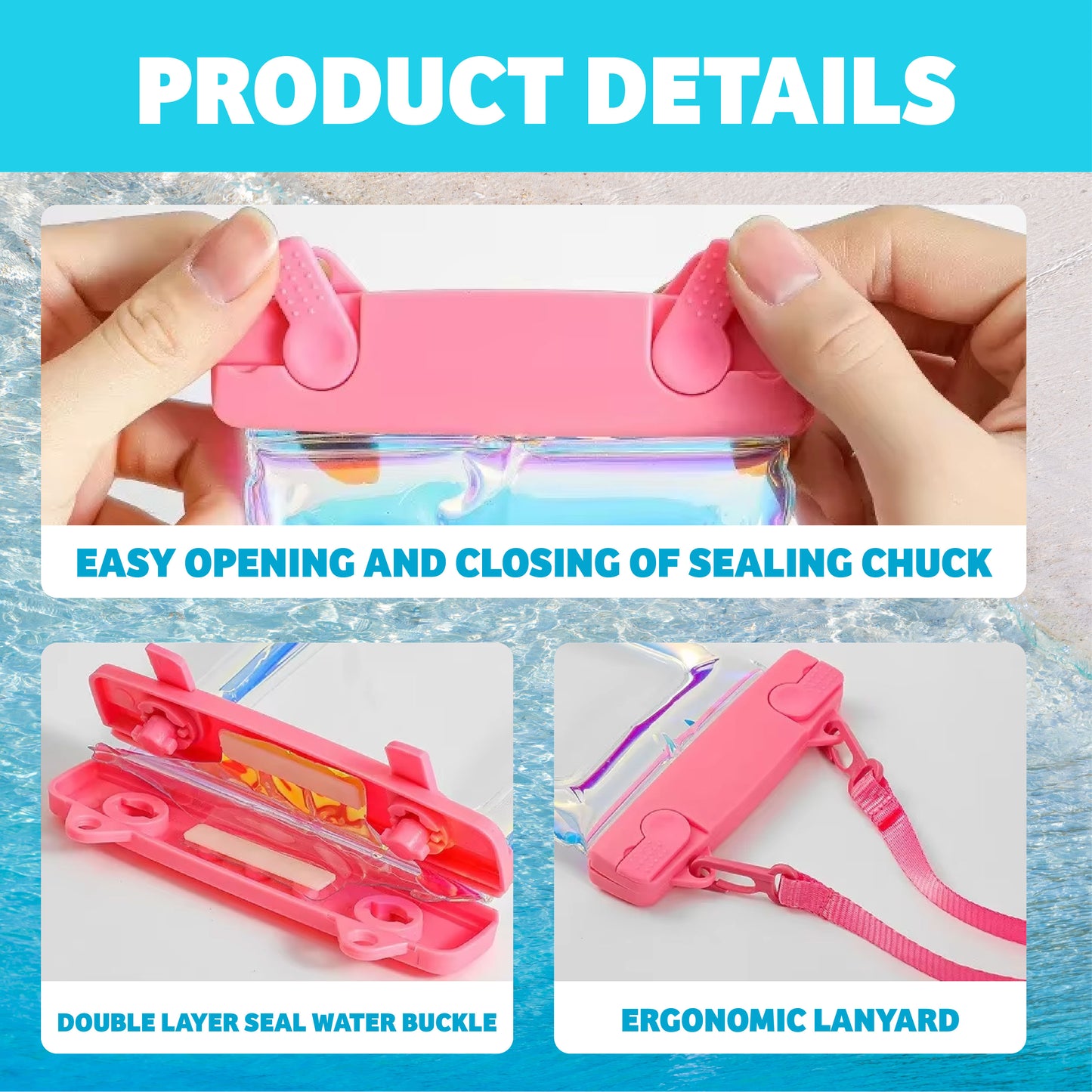 OutlandTech™ Floating Waterproof Phone Pouch