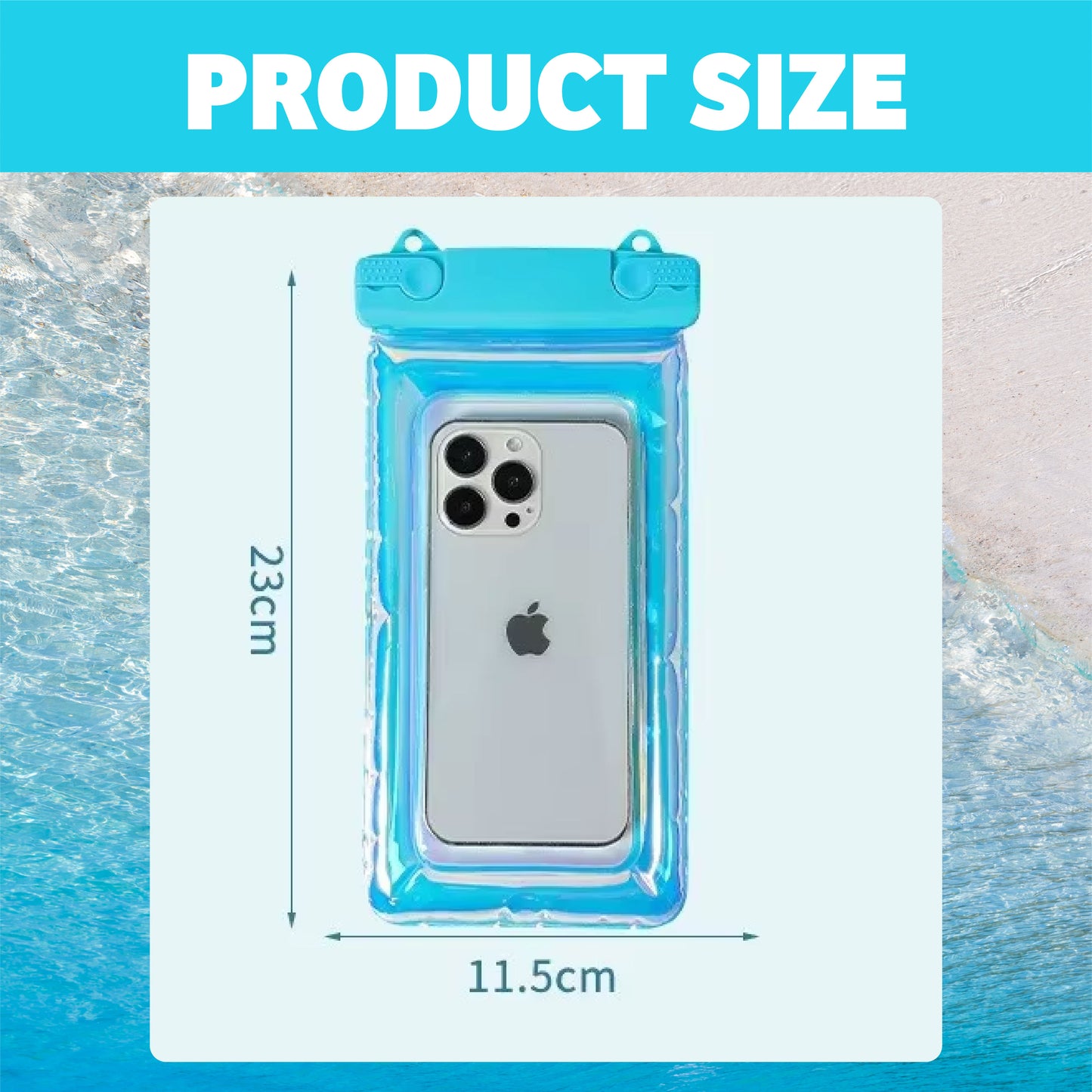 OutlandTech™ Floating Waterproof Phone Pouch