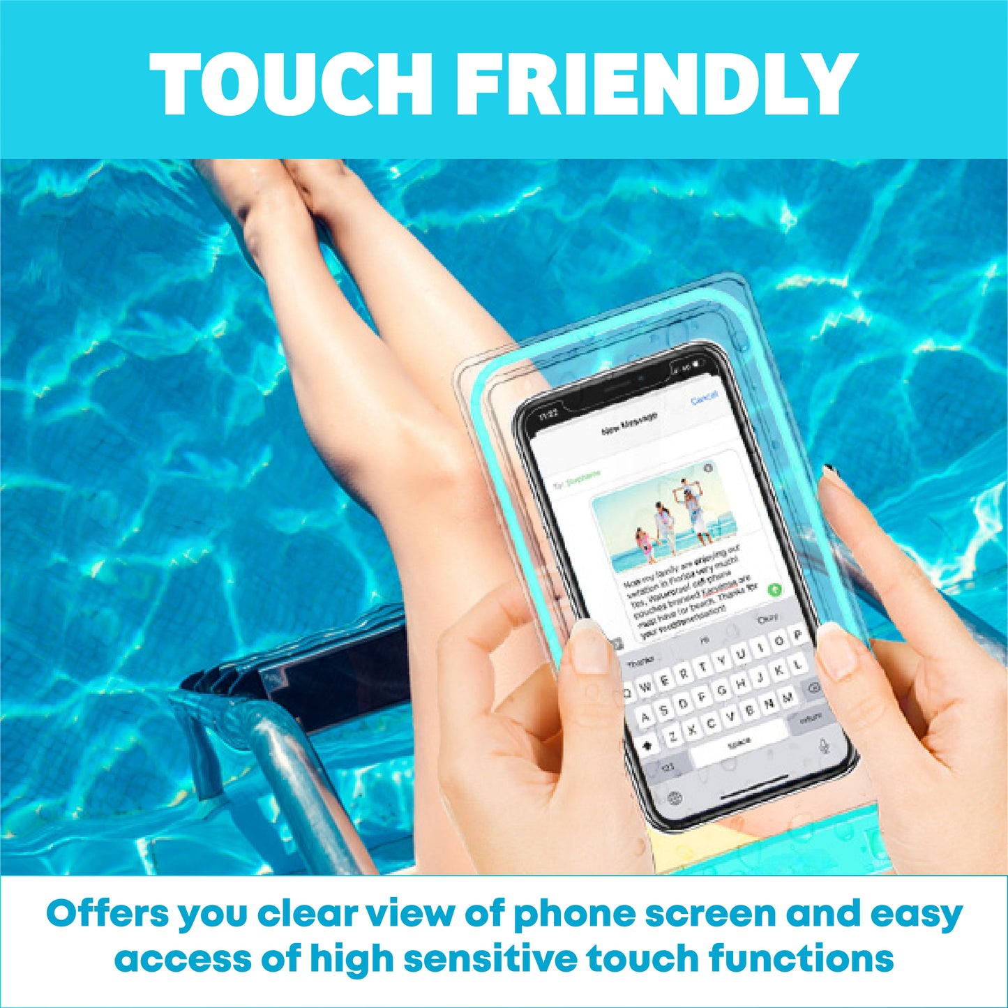 OutlandTech™ Floating Waterproof Phone Pouch