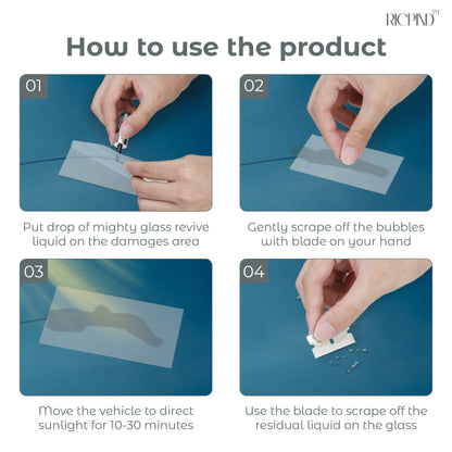 RICPIND™ Mighty Glass Revive Windshield Repair Kit