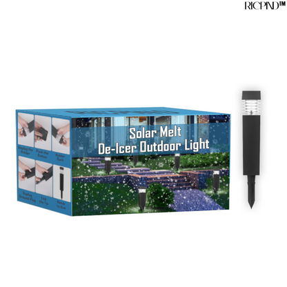 Solar Melt De-Icer Outdoor Light