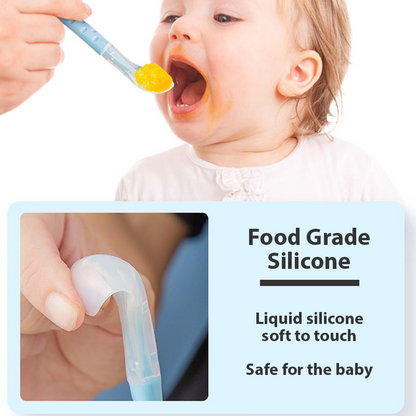 RICPIND® Dual-End Baby Fruit Scraper Spoon