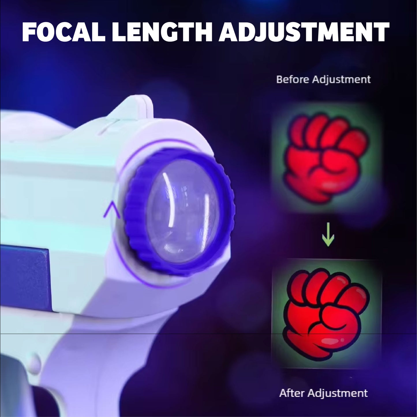 RICPIND® Fair Play RPS Projection Gun