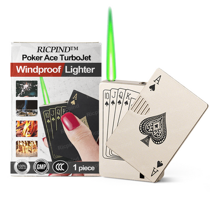 RICPIND™ Poker Ace TurboJet Windproof Lighter