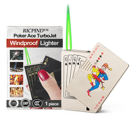 RICPIND™ Poker Ace TurboJet Windproof Lighter