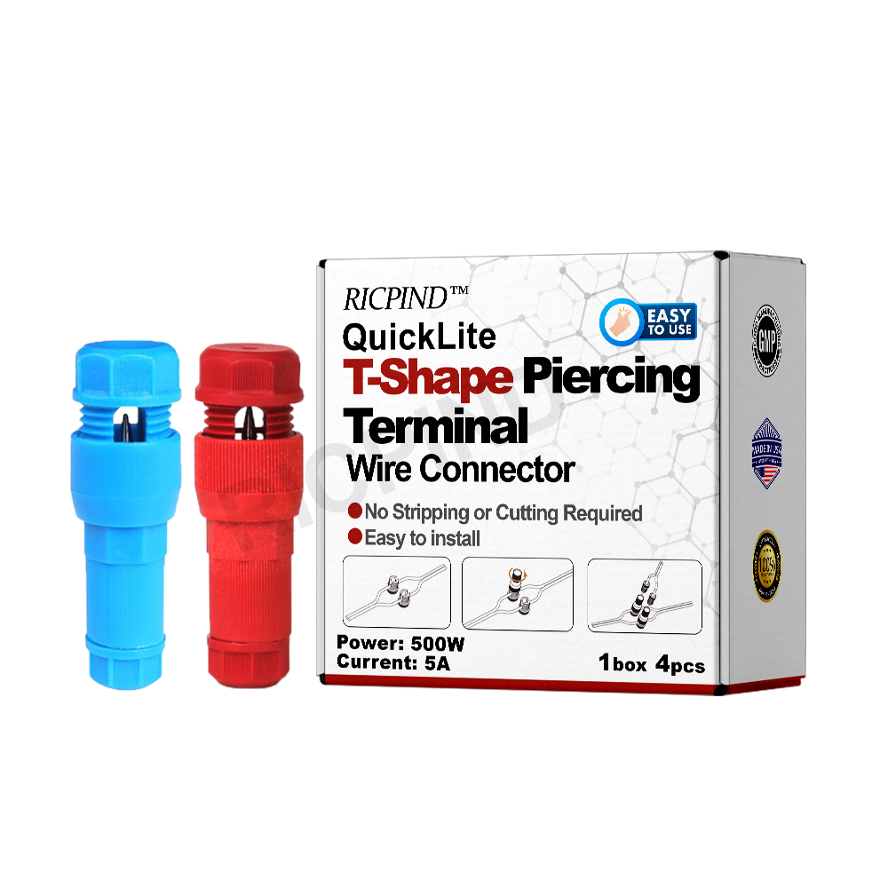 2025⚡️ RICPIND™ QuickLite T-Shape Piercing Terminal Wire Connector
