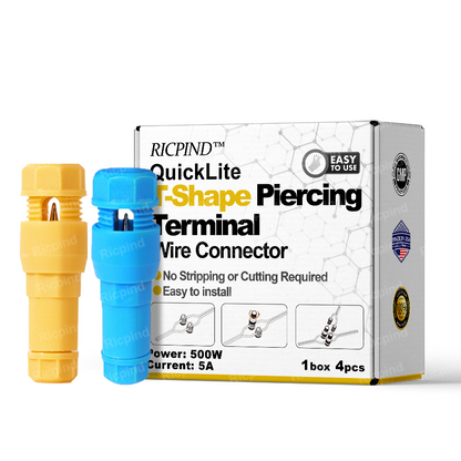 2025⚡️ RICPIND™ QuickLite T-Shape Piercing Terminal Wire Connector