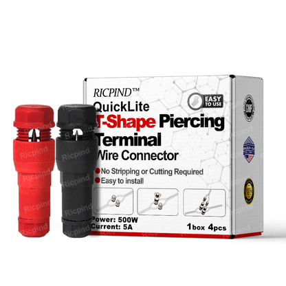 2025⚡️ RICPIND™ QuickLite T-Shape Piercing Terminal Wire Connector