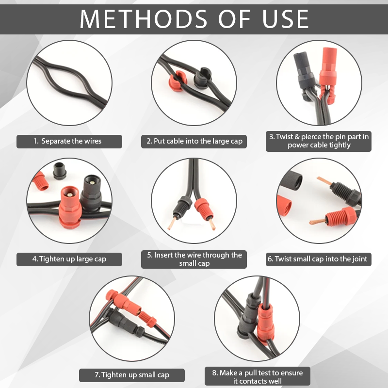2025⚡️ RICPIND™ QuickLite T-Shape Piercing Terminal Wire Connector
