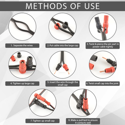 2025⚡️ RICPIND™ QuickLite T-Shape Piercing Terminal Wire Connector