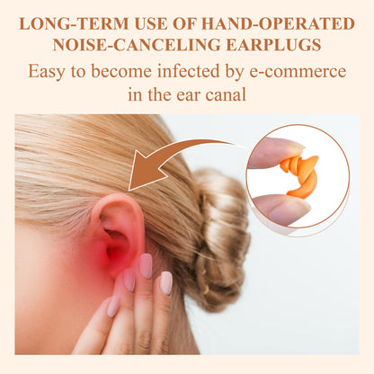 SonuFit™ Silent Fit Press type Ergonomic Earplugs