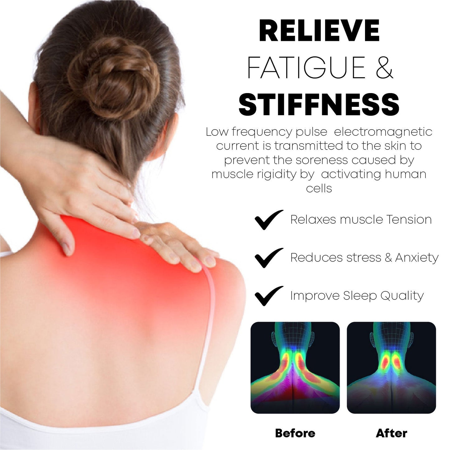 RICPIND® Neckology PulseTech LymphCare Device
